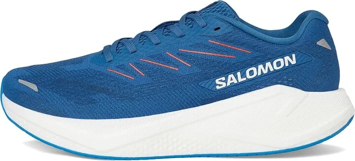 Salomon Aero Blaze Men's Shoes Dark Blue/White/Cherry Tomato : 8 M, Synthetic - Image 6