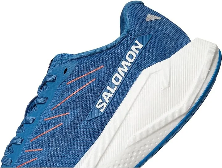 Salomon Aero Blaze Men's Shoes Dark Blue/White/Cherry Tomato : 8 M, Synthetic - Image 7