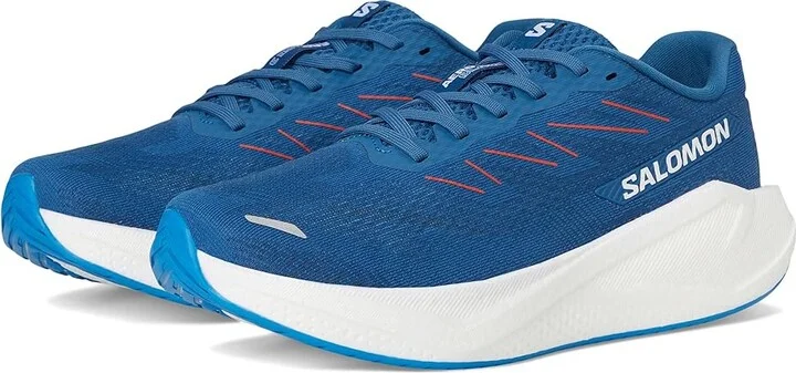 Salomon Aero Blaze Men's Shoes Dark Blue/White/Cherry Tomato : 8 M, Synthetic