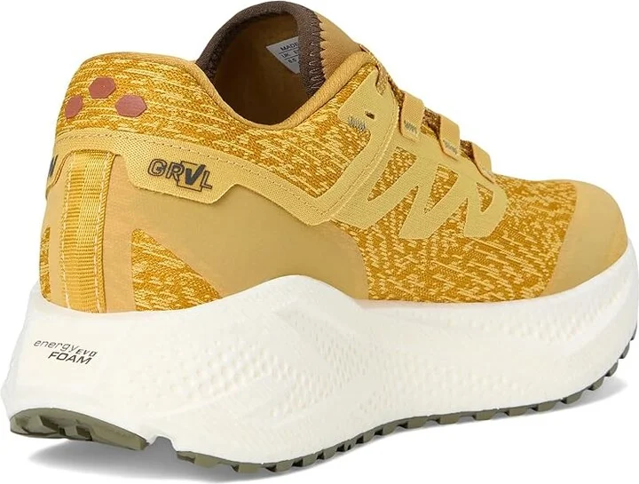 Salomon Aero Glide 3 Grvl Men's Running Shoes Spicy Mustard/Vanilla Ice/Deep Lichen Green : 8.5 D - Medium, Synthetic - Image 4