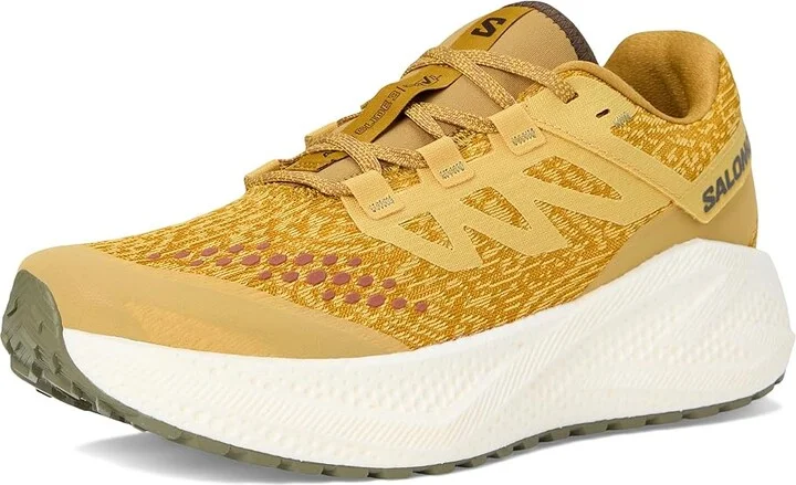Salomon Aero Glide 3 Grvl Men's Running Shoes Spicy Mustard/Vanilla Ice/Deep Lichen Green : 8.5 D - Medium, Synthetic - Image 5