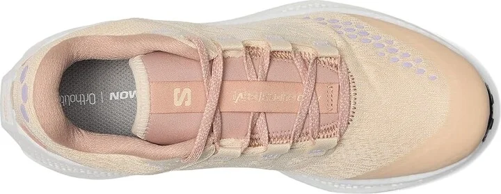 Salomon Aero Glide 3 Grvl Women's Running Shoes Shortbread/White/Fusion Coral : 8.5 B - Medium, Synthetic - Image 2