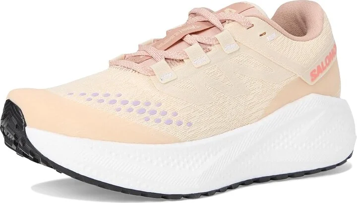 Salomon Aero Glide 3 Grvl Women's Running Shoes Shortbread/White/Fusion Coral : 8.5 B - Medium, Synthetic - Image 5