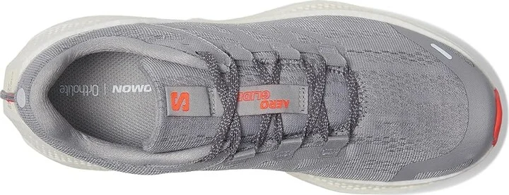 Salomon Aero Glide 3 Men's Running Shoes Alloy/Vanilla Ice/Neon Flame : 8 D - Medium, Synthetic - Image 2