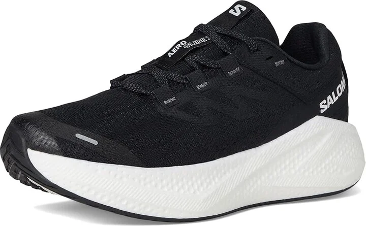 Salomon Aero Glide 3 Men's Running Shoes Black/White/Asphalt : 11.5 D - Medium, Synthetic - Image 5