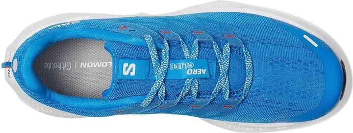Salomon Aero Glide 3 Men's Running Shoes French Blue/White/Cherry Tomato : 10.5 D - Medium, Synthetic - Image 2