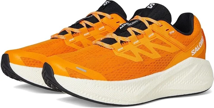 Salomon Aero Glide 3 Men's Running Shoes Turmeric/White/Black : 11.5 D - Medium, Synthetic