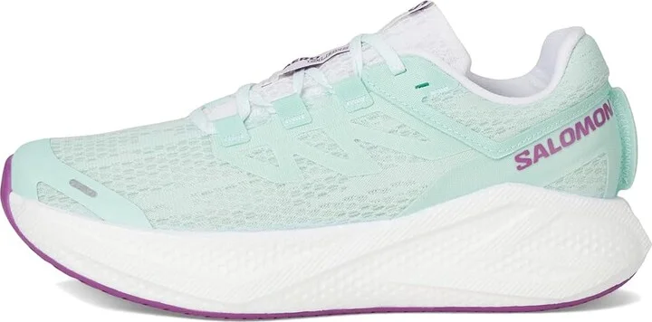 Salomon Aero Glide 3 Women's Running Shoes Bay/White/Willowherb : 6 B - Medium, Synthetic - Image 6