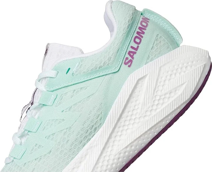 Salomon Aero Glide 3 Women's Running Shoes Bay/White/Willowherb : 6 B - Medium, Synthetic - Image 7