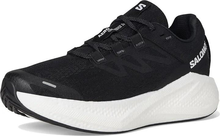 Salomon Aero Glide 3 Women's Running Shoes Black/White/Asphalt : 11 B - Medium, Synthetic - Image 5