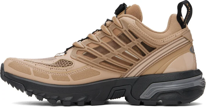 Salomon Beige ACS Pro Sneakers - Image 3