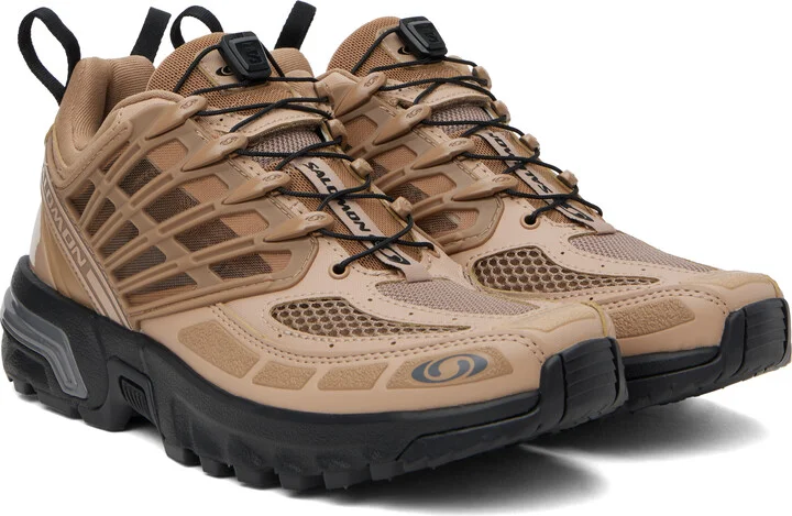 Salomon Beige ACS Pro Sneakers - Image 4