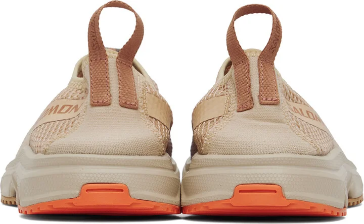 Salomon Beige & Gray RX Moc 3.0 Suede Sneakers - Image 2