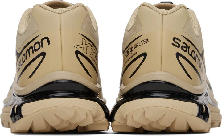 Salomon Beige XT-6 GORE-TEX Sneakers - Image 2