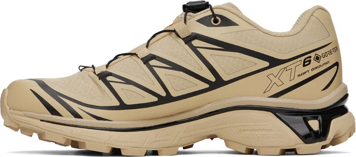 Salomon Beige XT-6 GORE-TEX Sneakers - Image 3