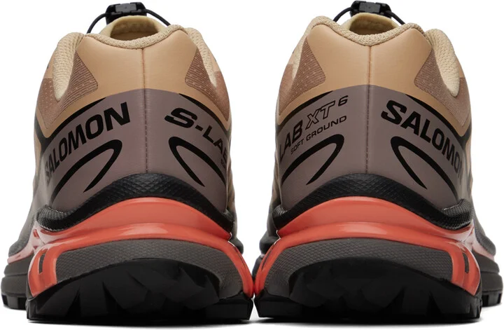 Salomon Beige XT-6 Sneakers - Image 2