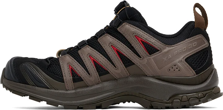 Salomon Black & Brown XA Pro 3D La Yaute Sneakers - Image 3