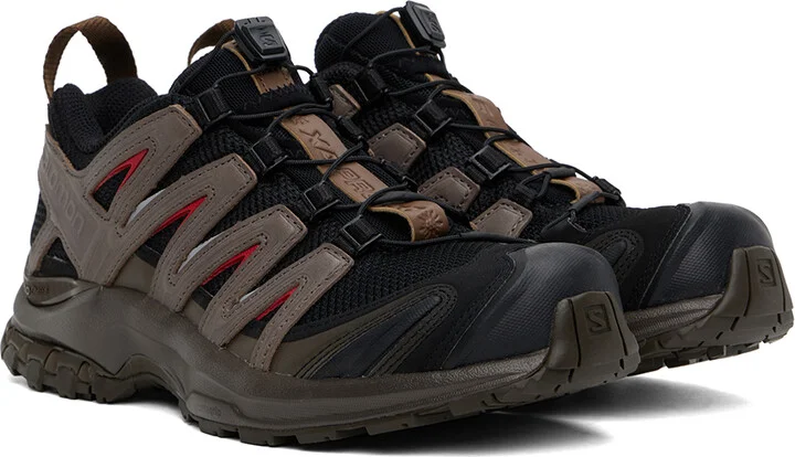 Salomon Black & Brown XA Pro 3D La Yaute Sneakers - Image 4