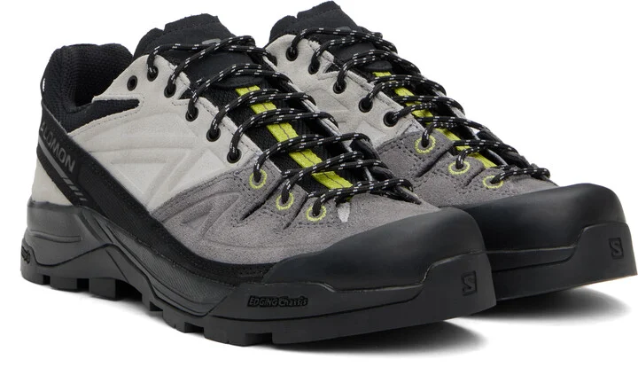 Salomon Black & Gray X-ALP LTR Sneakers - Image 4