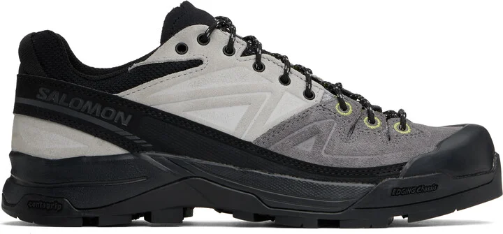 Salomon Black & Gray X-ALP LTR Sneakers