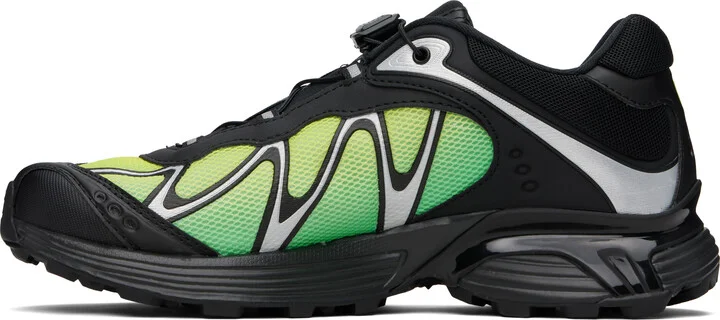 Salomon Black & Green XT-Whisper Sneakers - Image 3
