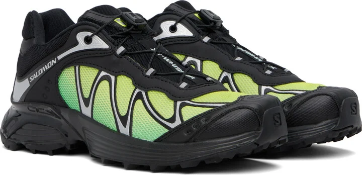 Salomon Black & Green XT-Whisper Sneakers - Image 4