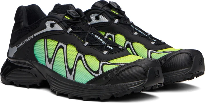 Salomon Black & Green XT-Whisper Sneakers - Image 4