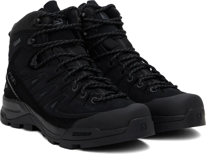 Salomon Black X-ALP Mid Leather Gore-Tex Boots - Image 4