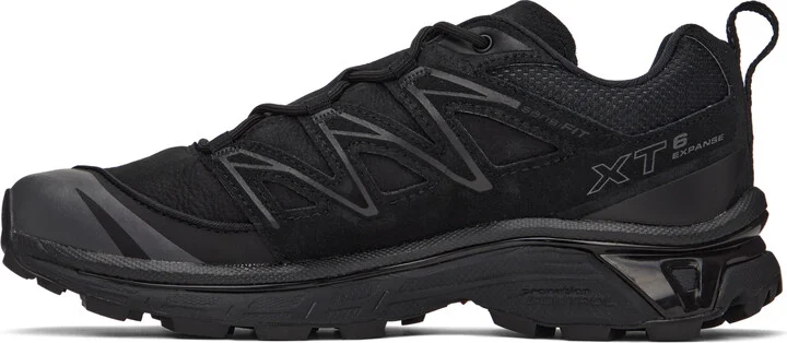 Salomon Black XT-6 Expanse Leather Sneakers - Image 3