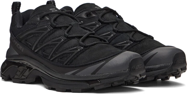 Salomon Black XT-6 Expanse Leather Sneakers - Image 4