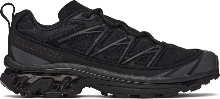 Salomon Black XT-6 Expanse Leather Sneakers