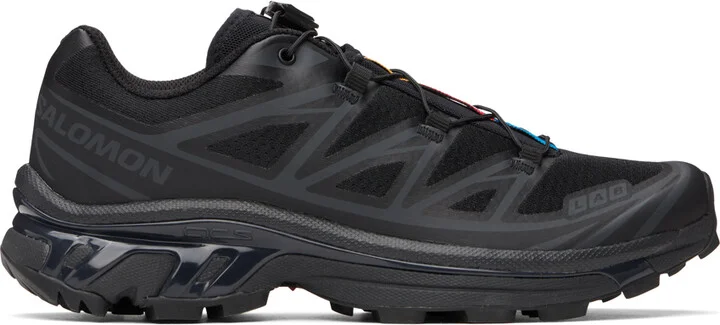 Salomon Black XT-6 Sneakers