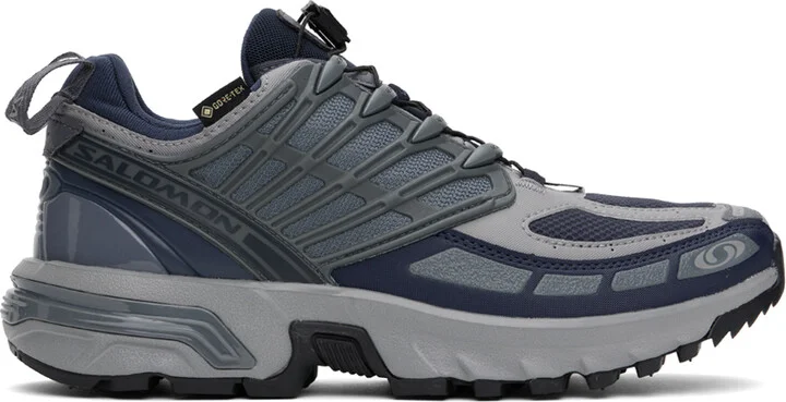 Salomon Blue & Gray ACS Pro GORE-TEX Sneakers