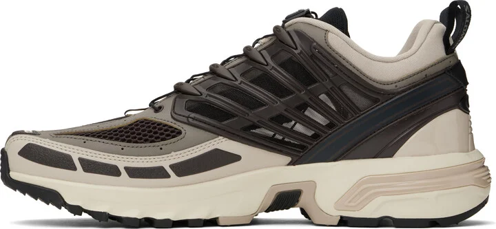 Salomon Brown & Beige ACS PRO Sneakers - Image 3