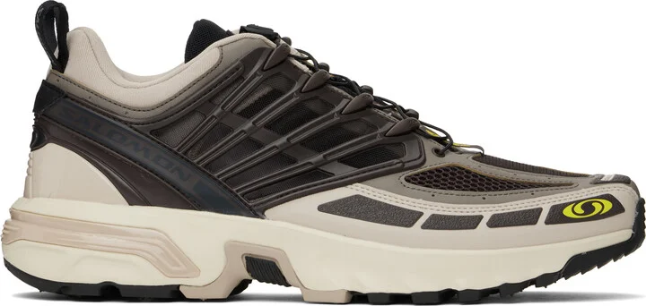 Salomon Brown & Beige ACS PRO Sneakers
