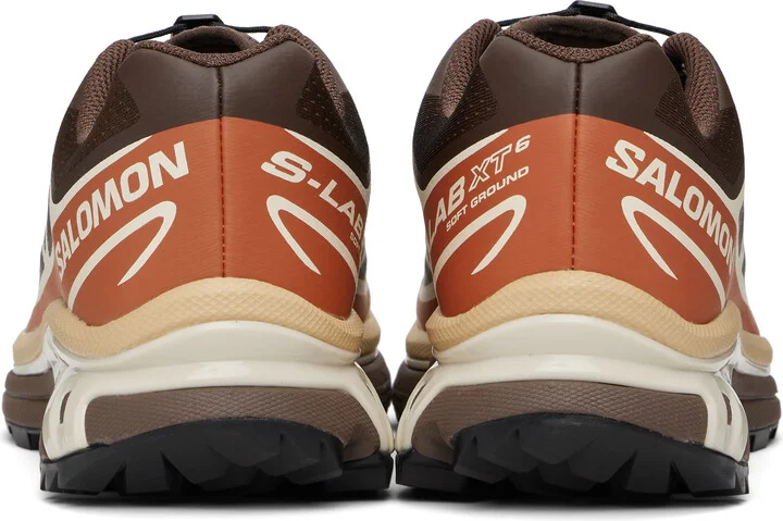 Salomon Brown XT-6 Sneakers - Image 2