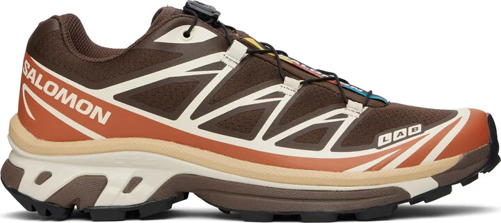Salomon Brown XT-6 Sneakers