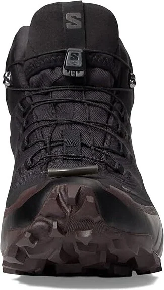 Salomon Cross Hike Mid GTX 2 Women's Shoes Black/Chocolate Plum/Black : 8.5 B - Medium - Image 2
