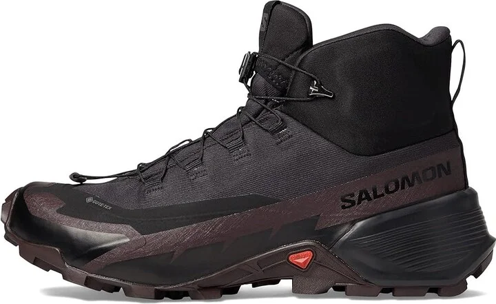 Salomon Cross Hike Mid GTX 2 Women's Shoes Black/Chocolate Plum/Black : 8.5 B - Medium - Image 5