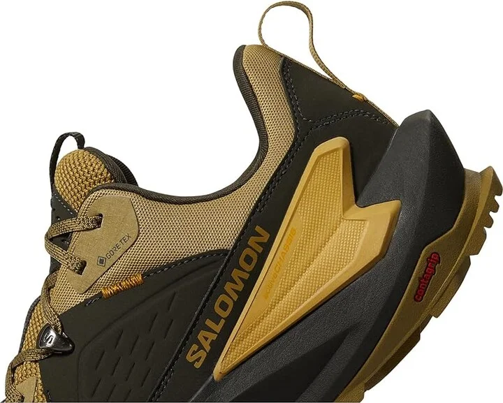 Salomon Elixir GORE-TEX(r) Men's Shoes Black/Dried Herb/Southern Moss : 11 D - Medium, Synthetic - Image 4