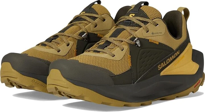 Salomon Elixir GORE-TEX(r) Men's Shoes Black/Dried Herb/Southern Moss : 11 D - Medium, Synthetic
