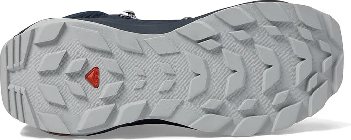 Salomon Elixir Mid GORE-TEX(r) Women's Boots Carbon/Pearl Blue/Flint Stone : 6.5 B - Medium, Synthetic - Image 3