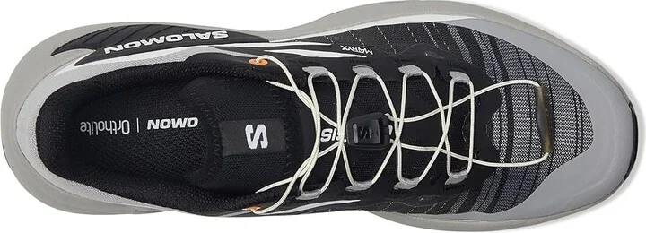 Salomon Genesis Men's Shoes Black/Alloy/Turmeric : 10.5 D - Medium, Leather - Image 2