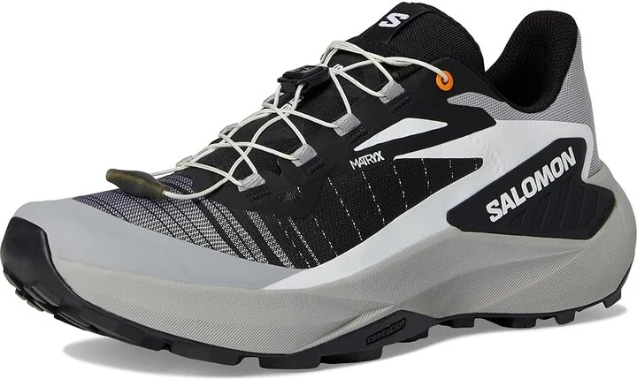 Salomon Genesis Men's Shoes Black/Alloy/Turmeric : 10.5 D - Medium, Leather - Image 5
