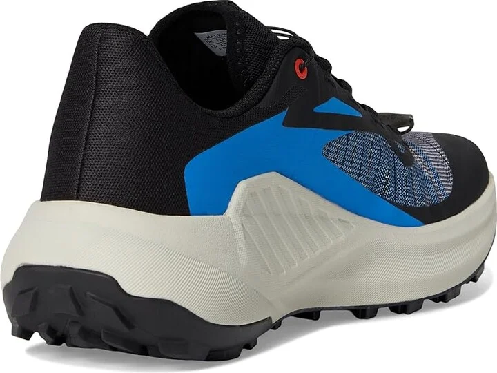 Salomon Genesis Men's Shoes Black/French Blue/Cherry Tomato : 9.5 D - Medium, Leather - Image 4