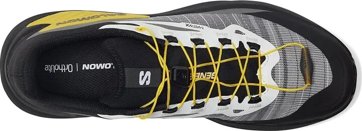 Salomon Genesis Men's Shoes Black/White/Lemon : 8 D - Medium, Leather - Image 2