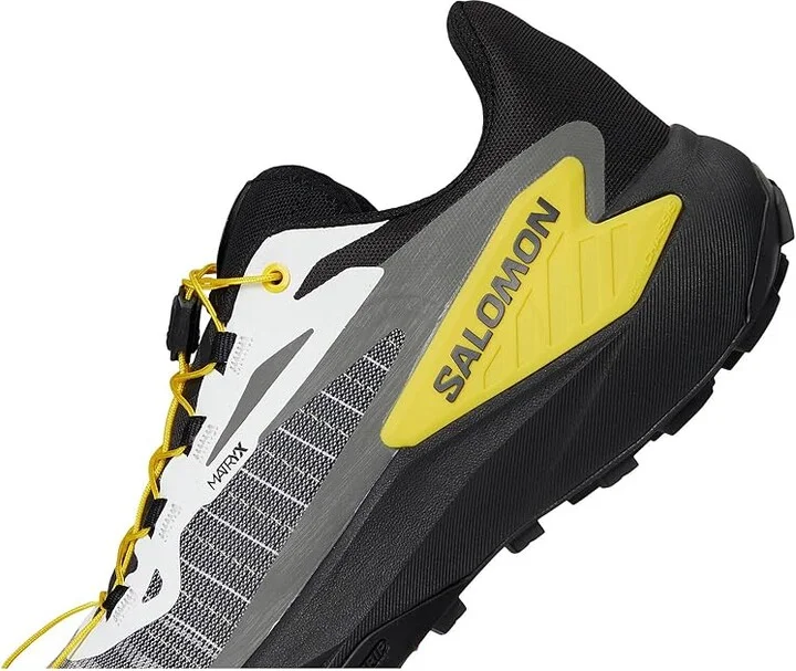Salomon Genesis Men's Shoes Black/White/Lemon : 8 D - Medium, Leather - Image 7