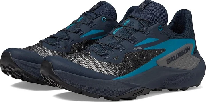 Salomon Genesis Men's Shoes Carbon : 9 D - Medium, Leather
