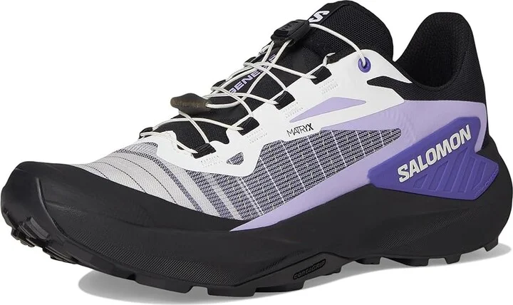 Salomon Genesis Women's Shoes Black/White/Liberty : 9 B - Medium - Image 5
