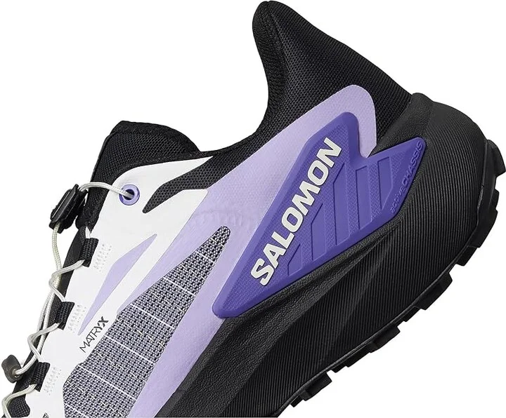 Salomon Genesis Women's Shoes Black/White/Liberty : 9 B - Medium - Image 7